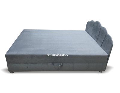 Тахта " Мишель " велюр серый