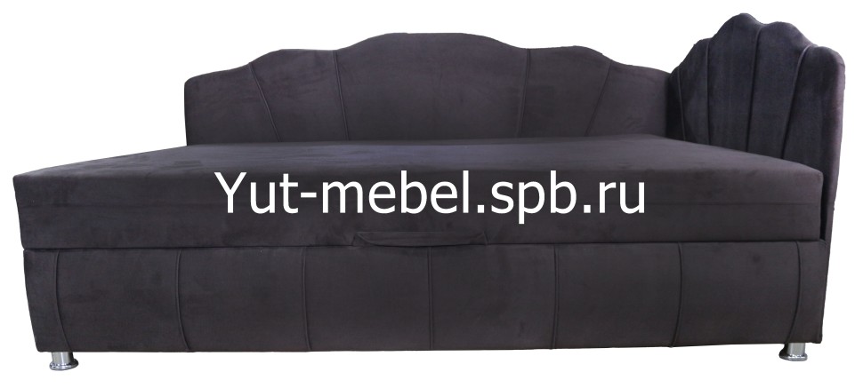 Тахта-кровать " Мишель Ракушка Г " коричневый форест