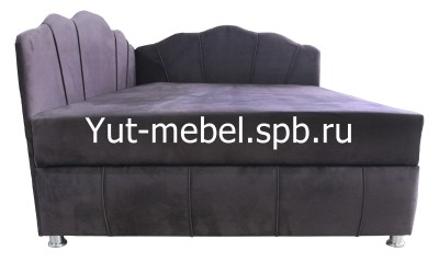 Тахта-кровать " Мишель Ракушка Г " коричневый форест