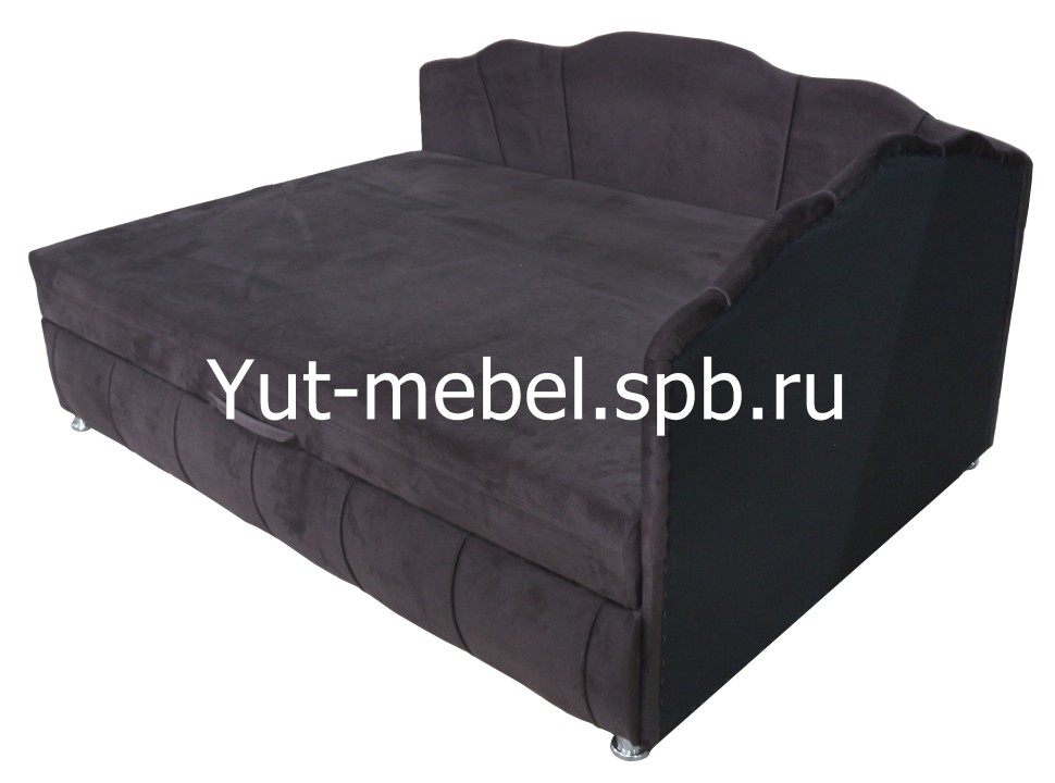 Тахта-кровать " Мишель Ракушка Г " коричневый форест