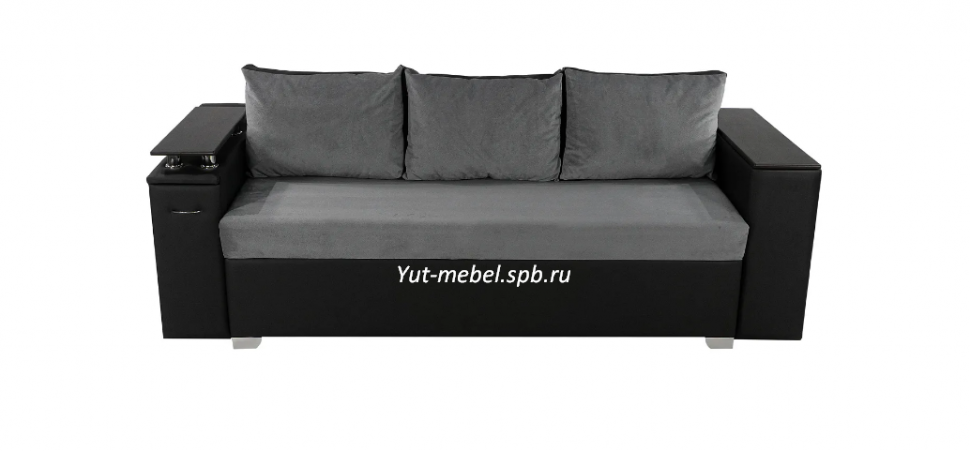 Еврософа "Стамбул" с баром серый