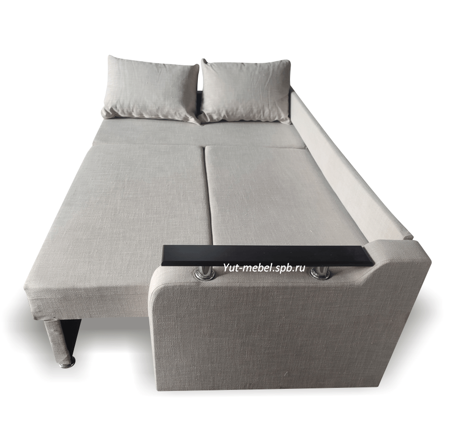 Угловой диван " Николь" бежевая рогожка