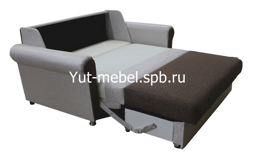 Выкатной диван-кровать "Флоренция" рогожка 1400*1900