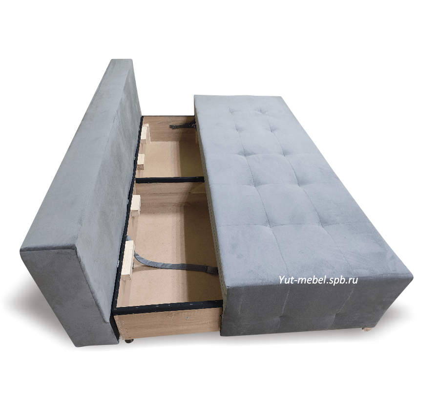 Еврософа " Стиль-5 " серый велюр