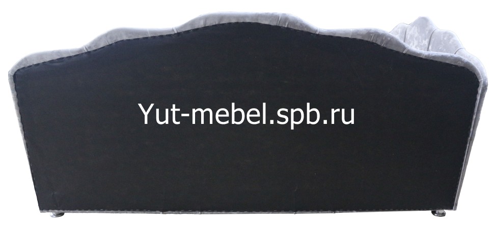 Тахта-кровать " Мишель Ракушка 7 " блисс светло-серый