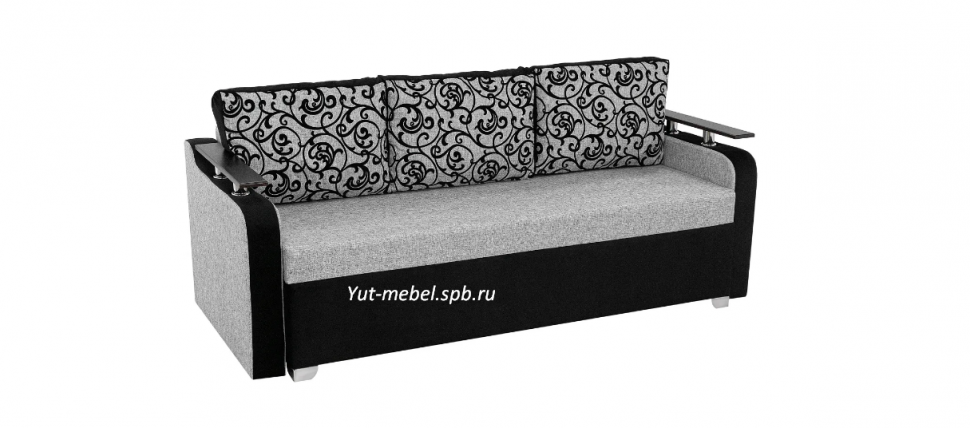 Еврософа "Николь" серая рогожка