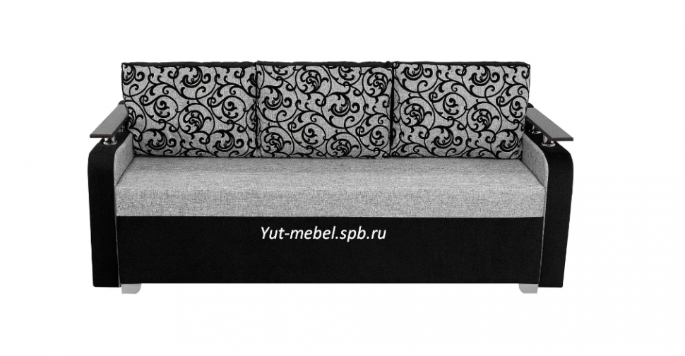 Еврософа "Николь" серая рогожка