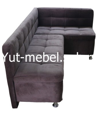 Кухонный уголок со спальным местом коричневый форест