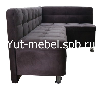 Кухонный уголок со спальным местом коричневый форест