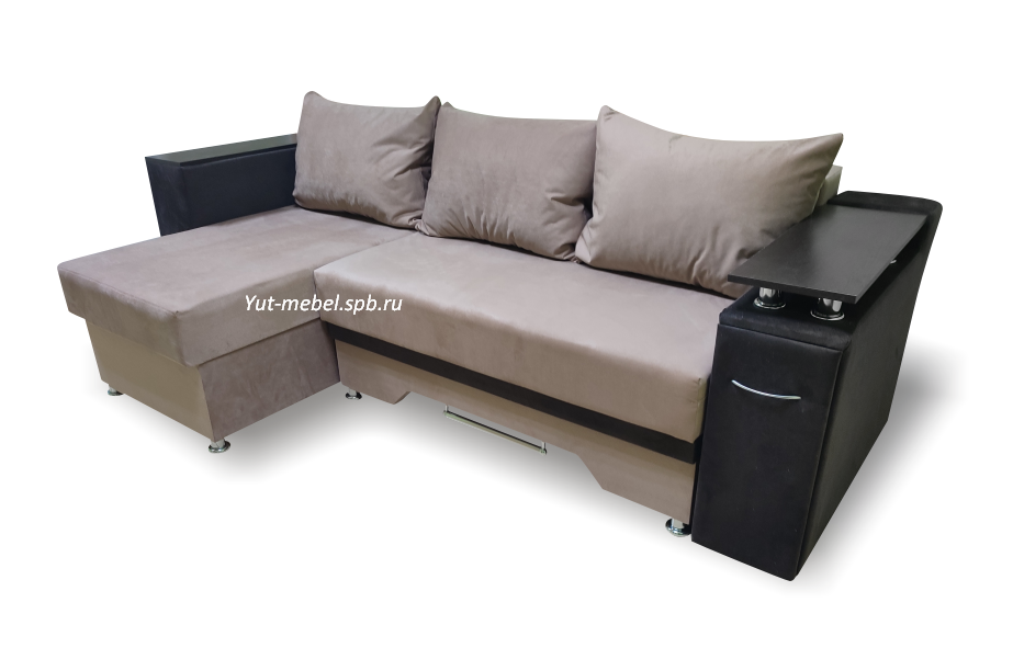 Угловой диван " Барселона " с баром