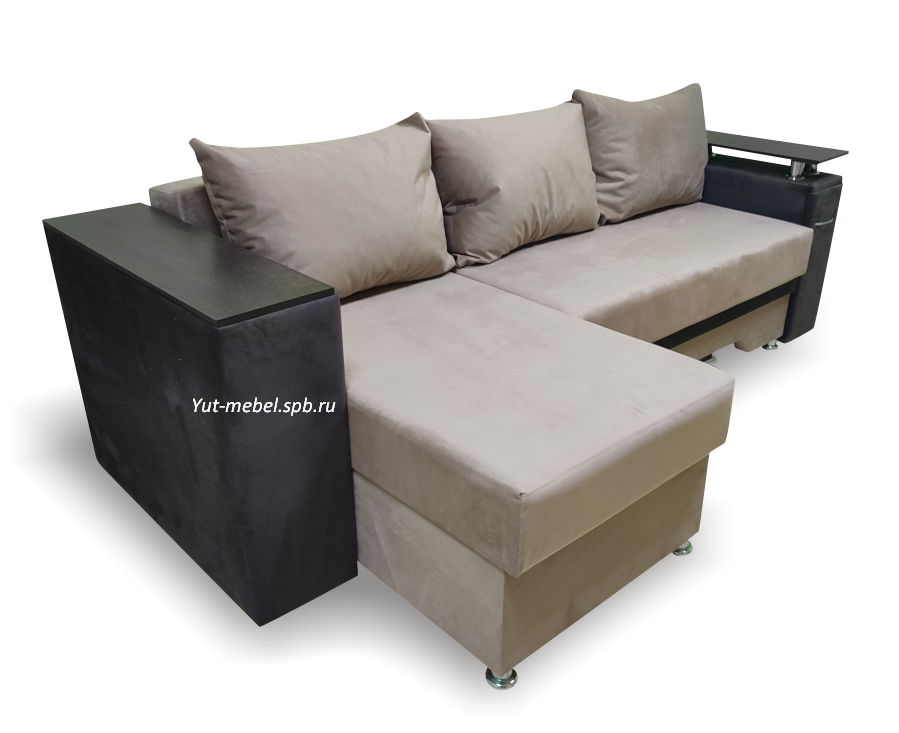 Угловой диван " Барселона " с баром