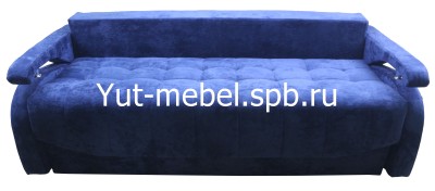 Евро-софа " Мэнфис" темно синий блисс