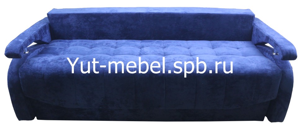 Евро-софа " Мэнфис" темно синий блисс