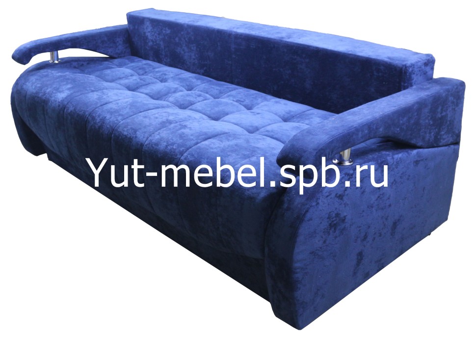 Евро-софа " Мэнфис" темно синий блисс