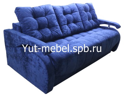 Евро-софа " Мэнфис" темно синий блисс