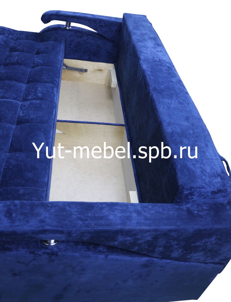Евро-софа " Мэнфис" темно синий блисс