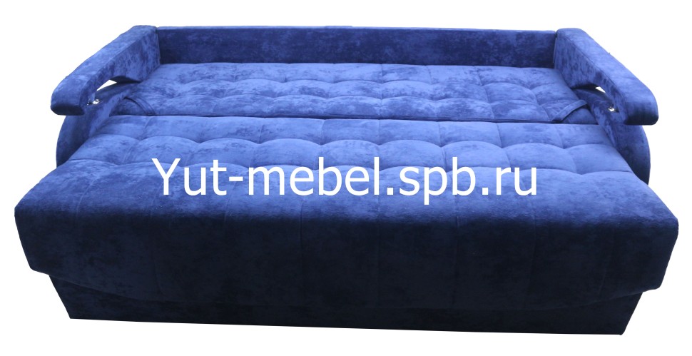 Евро-софа " Мэнфис" темно синий блисс