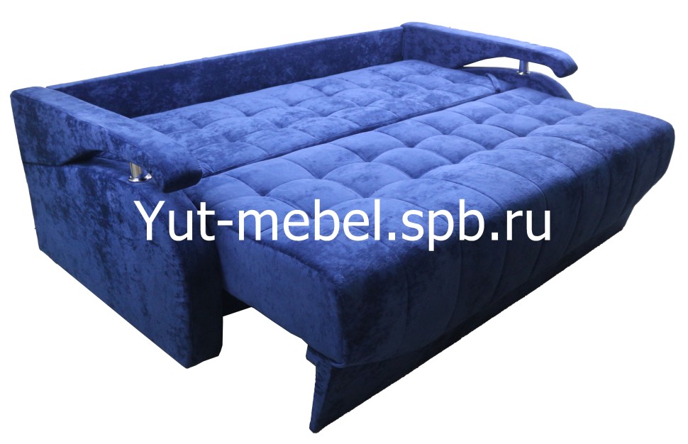 Евро-софа " Мэнфис" темно синий блисс