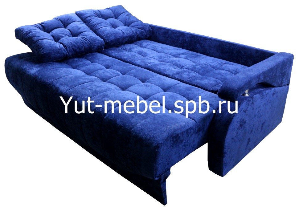 Евро-софа " Мэнфис" темно синий блисс