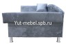 Тахта-кровать " Марика-3 " 900*1900 темно-серый блисс