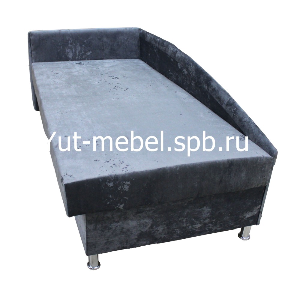 Тахта-кровать " Марика-3 " 900*1900 темно-серый блисс