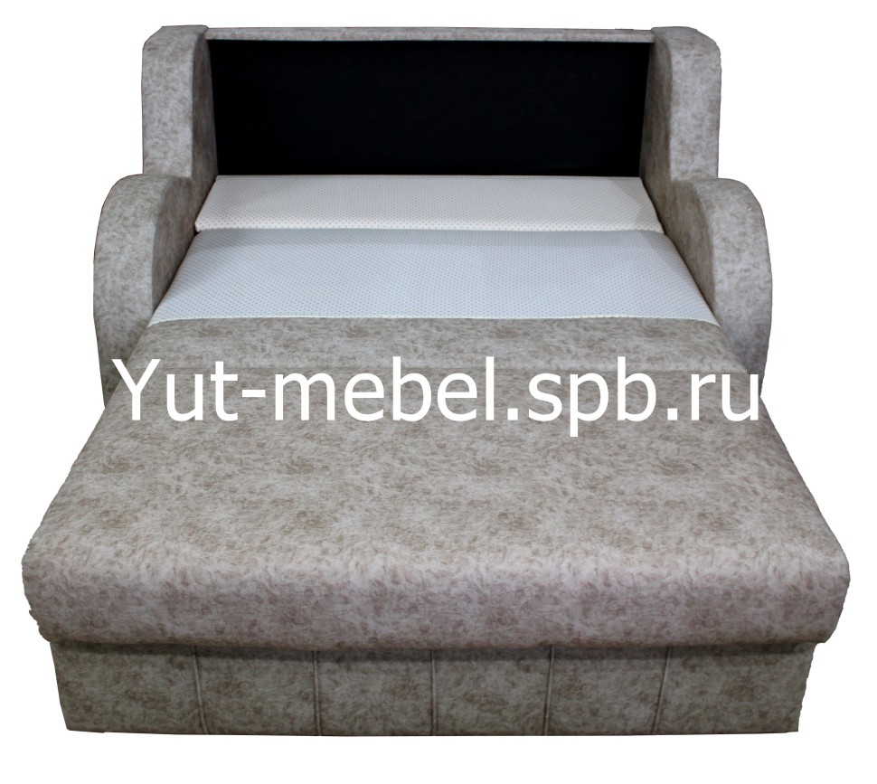 Выкатной Диван-кровать " Лондон-3" 1400*1900 бежевый велюр