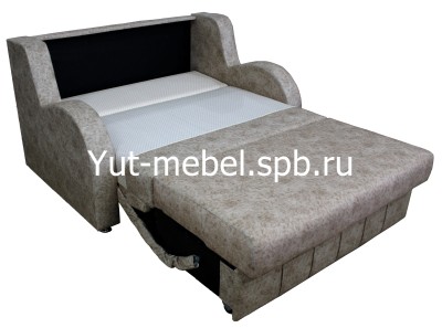 Выкатной Диван-кровать " Лондон-3" 1400*1900 бежевый велюр