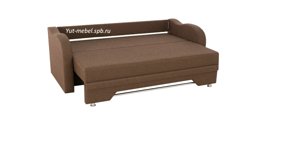 Еврософа "Барселона" рогожка коричневая