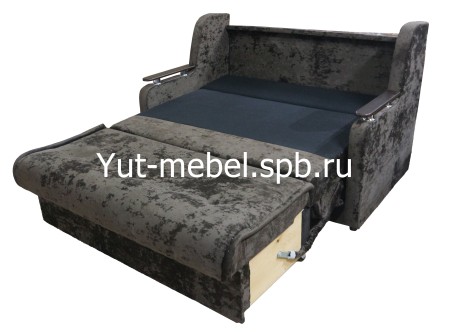 Выкатной диван-кровать " Верона " 1400*1900 коричневый блисс