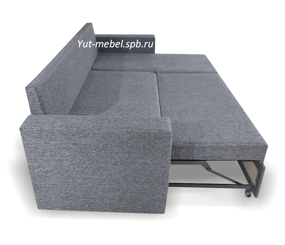 Угловой  диван  " Токио-2 "серая рогожка