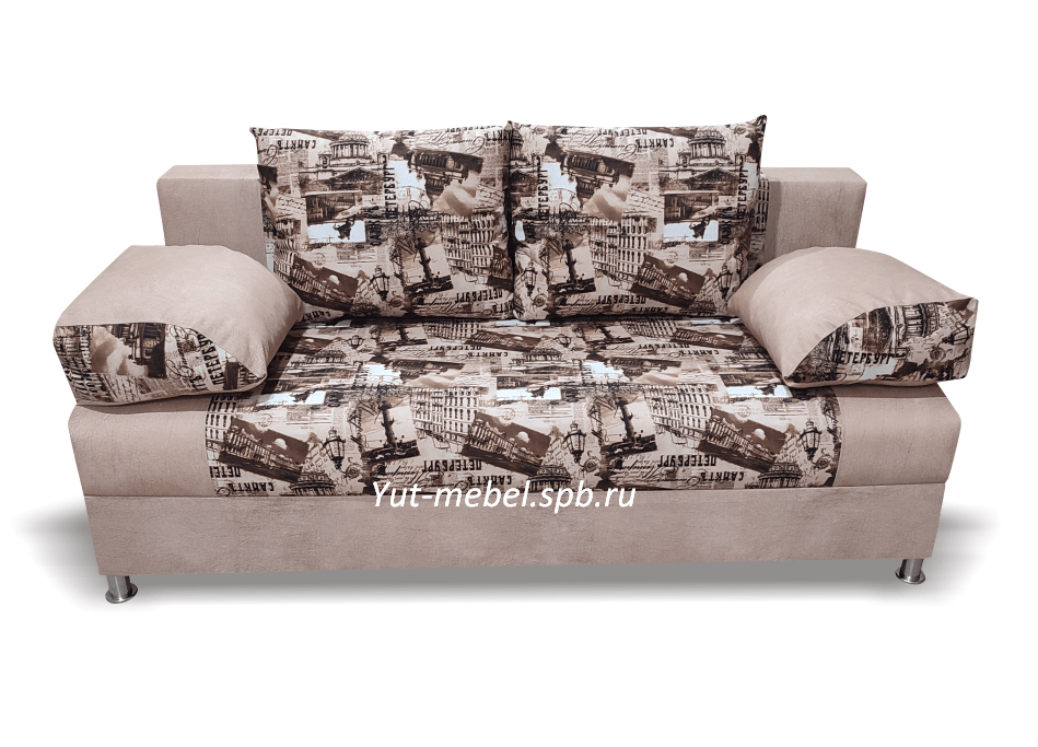 Еврософа " Дели " коричневый спб