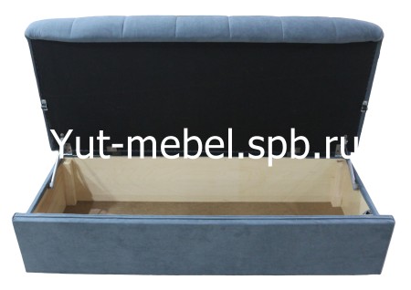 Диван-кровать " Аккордеон-1 " 1400*1900 серый конфетти