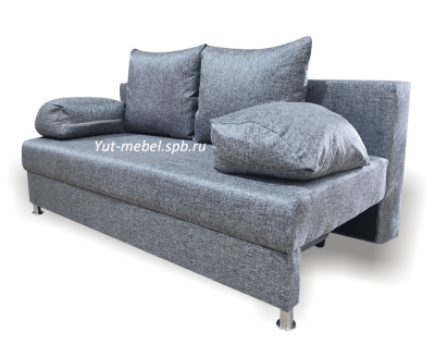 Еврософа  " Дели " темная рогожка