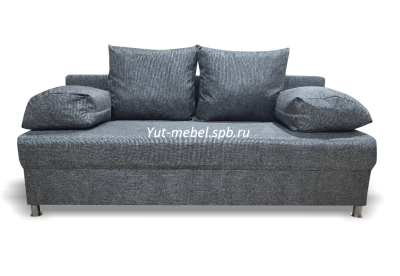 Еврософа  " Дели " темная рогожка