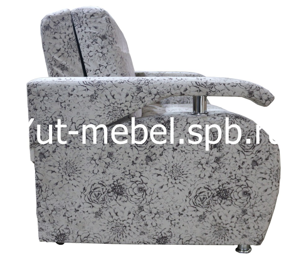 Диван-кровать " Аккордеон-1 " 1400*1900 велюр пионы