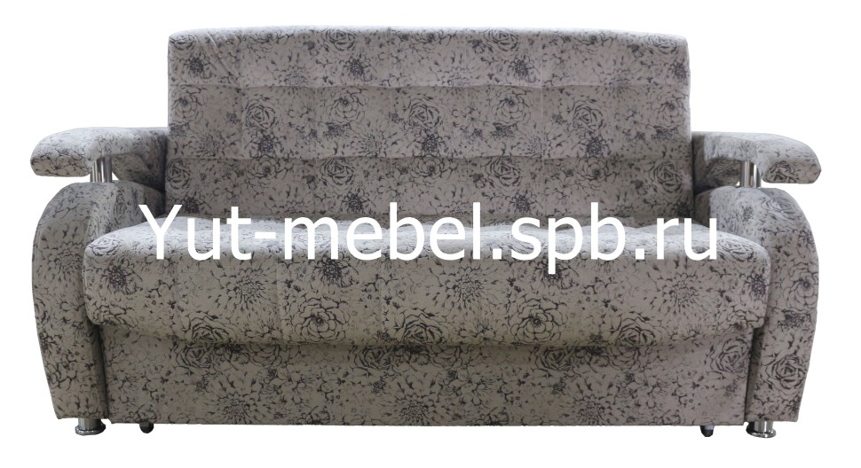 Диван-кровать " Аккордеон-1 " 1400*1900 велюр пионы