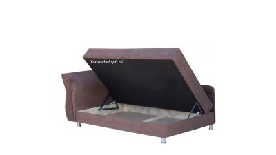 Тахта  " Марика - 2 "  коричневый велюр