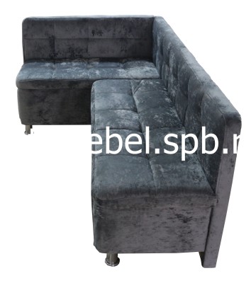 Кухонный уголок со спальным местом  серый блисс