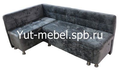 Кухонный уголок со спальным местом  серый блисс