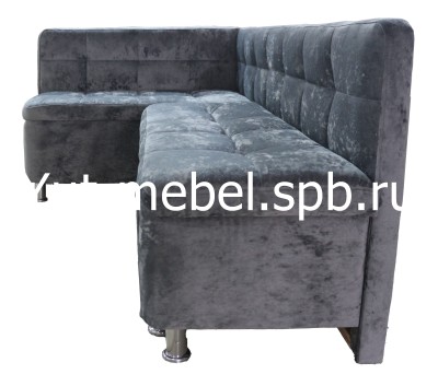 Кухонный уголок со спальным местом  серый блисс