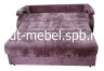 Диван-кровать " Аккордеон-1 " 1400*1900 розовый блисс
