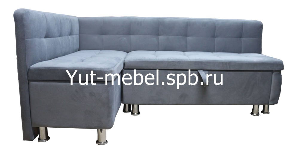 Кухонный уголок со спальным местом  серый форест