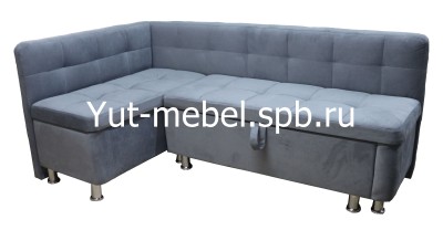 Кухонный уголок со спальным местом  серый форест