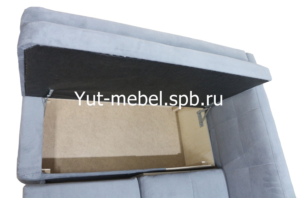 Кухонный уголок со спальным местом  серый форест