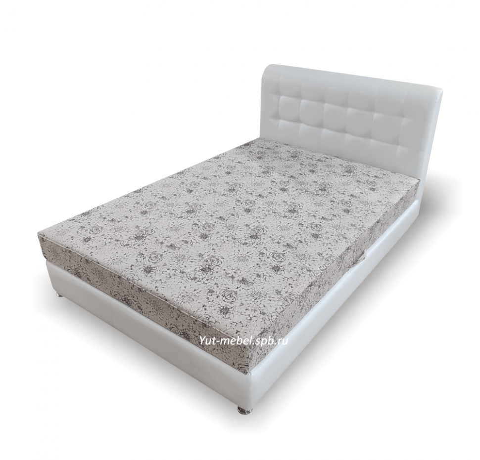 Тахта-кровать "Ибица-1" пионы