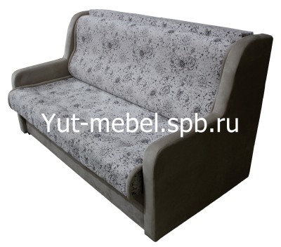 Выкатной диван-кровать " Верона " 1400*1900 пионы