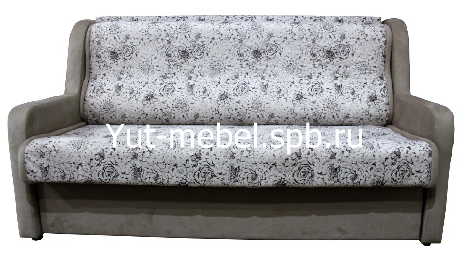 Выкатной диван-кровать " Верона " 1400*1900 пионы