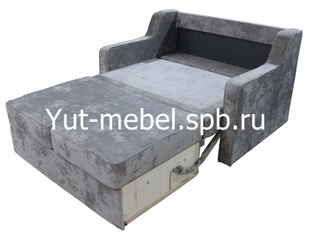 Комплект два кресло и диван-кровать " Венеция " серый блисс