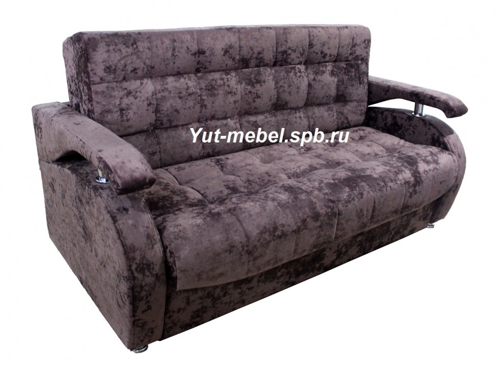 Диван-кровать " Аккордеон-1 "  1400*1900 коричневый блисс