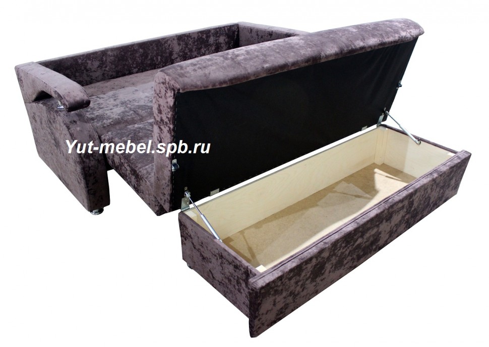 Диван-кровать " Аккордеон-1 "  1400*1900 коричневый блисс